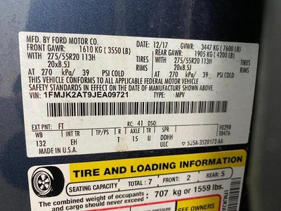 2018 Ford Expedition Max Limited