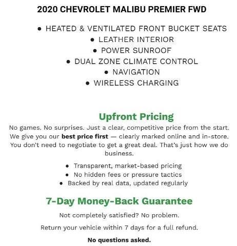2020 Chevrolet Malibu Premier