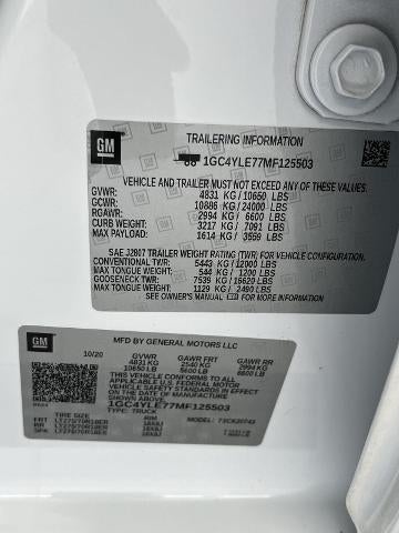 2021 Chevrolet Silverado 2500 HD Work Truck