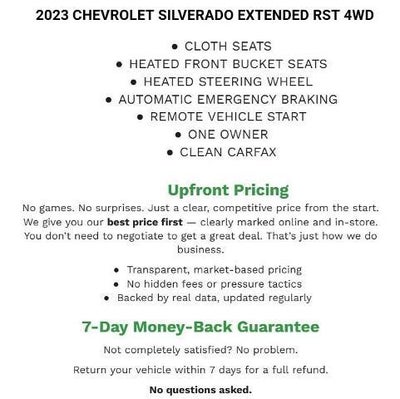 2023 Chevrolet Silverado 1500 RST