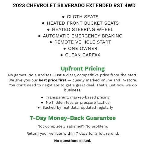 2023 Chevrolet Silverado 1500 RST