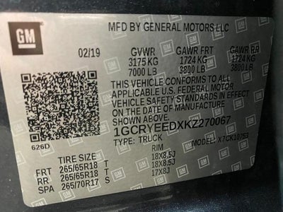 2019 Chevrolet Silverado 1500 RST