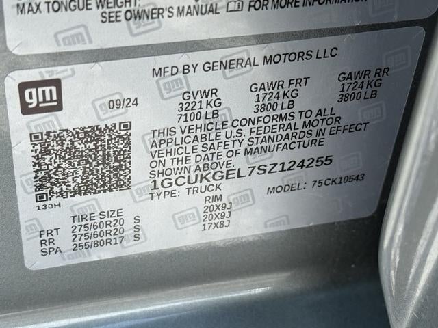 2025 Chevrolet Silverado 1500 LTZ