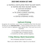 2023 GMC Acadia SLT