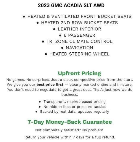 2023 GMC Acadia SLT