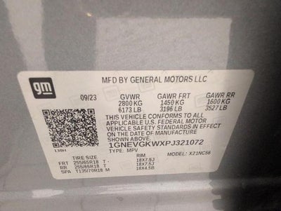 2023 Chevrolet Traverse LT Cloth