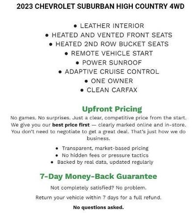 2023 Chevrolet Suburban High Country