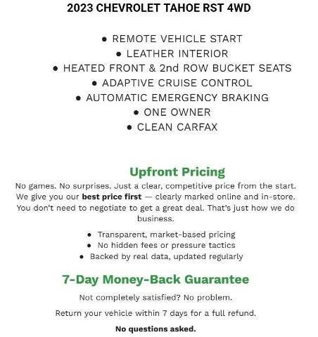 2023 Chevrolet Tahoe RST