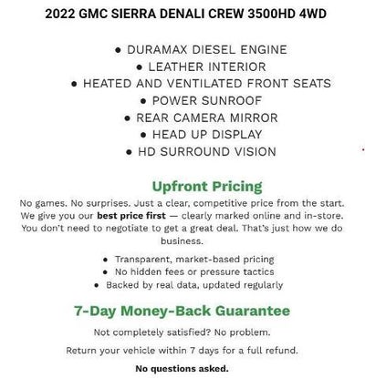 2022 GMC Sierra 3500 HD Denali