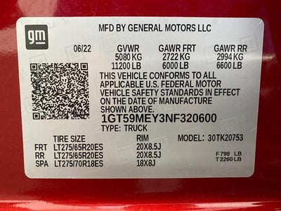 2022 GMC Sierra 2500 HD SLE