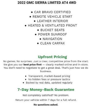 2022 GMC Sierra 1500 Limited AT4