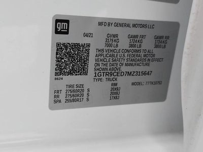 2021 GMC Sierra 1500 Elevation