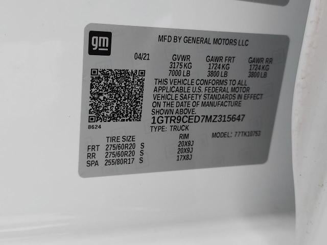 2021 GMC Sierra 1500 Elevation