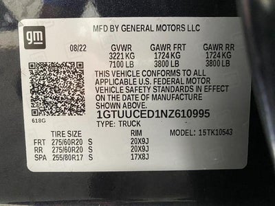 2022 GMC Sierra 1500 Elevation