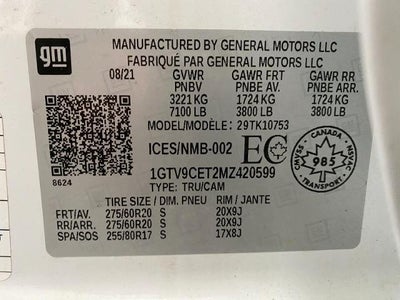 2021 GMC Sierra 1500 Elevation