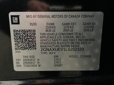 2020 Chevrolet Equinox LT