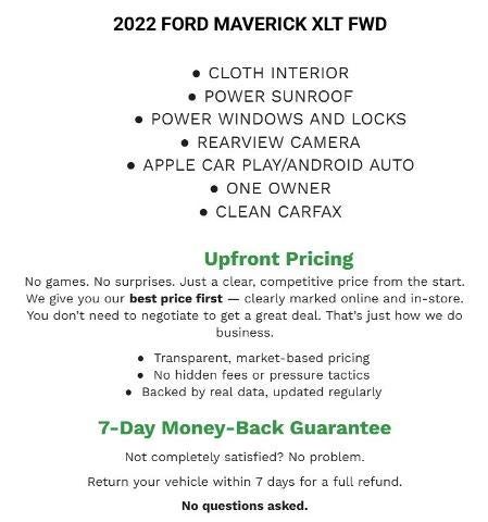 2022 Ford Maverick XL