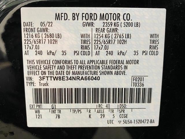 2022 Ford Maverick XL