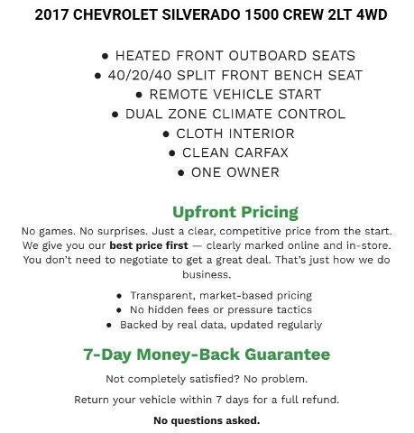 2017 Chevrolet Silverado 1500 LT