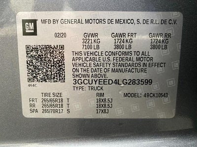 2020 Chevrolet Silverado 1500 RST