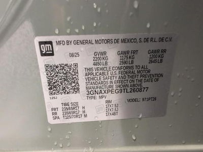 2026 Chevrolet Equinox LT