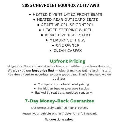 2025 Chevrolet Equinox ACTIV