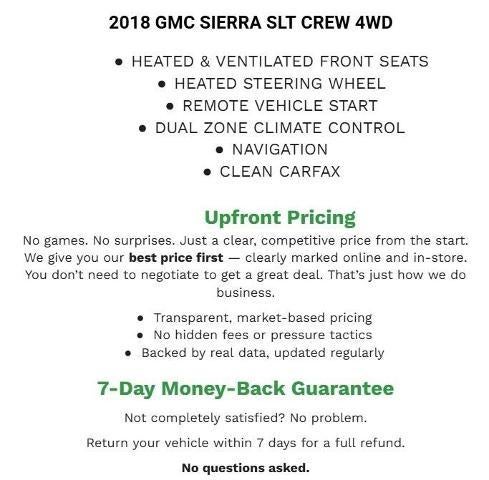 2018 GMC Sierra 1500 SLT