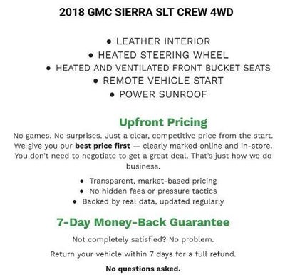 2018 GMC Sierra 1500 SLT