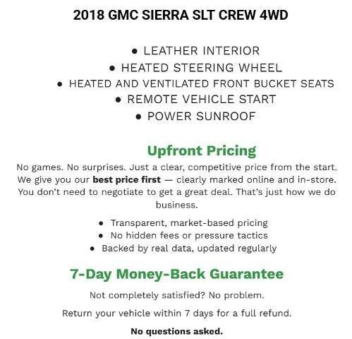 2018 GMC Sierra 1500 SLT