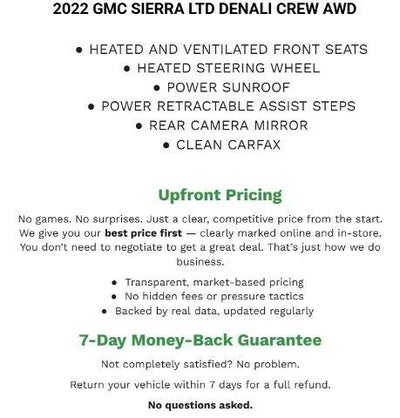 2022 GMC Sierra 1500 Limited Denali