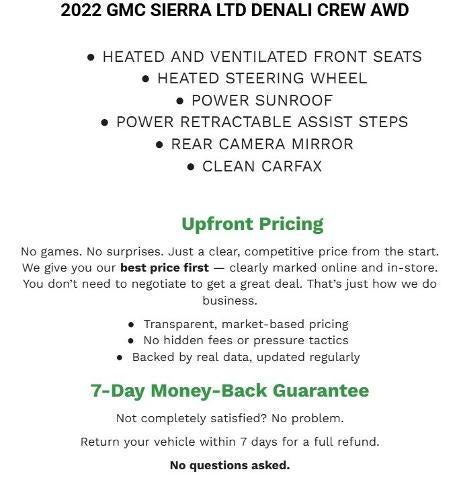2022 GMC Sierra 1500 Limited Denali