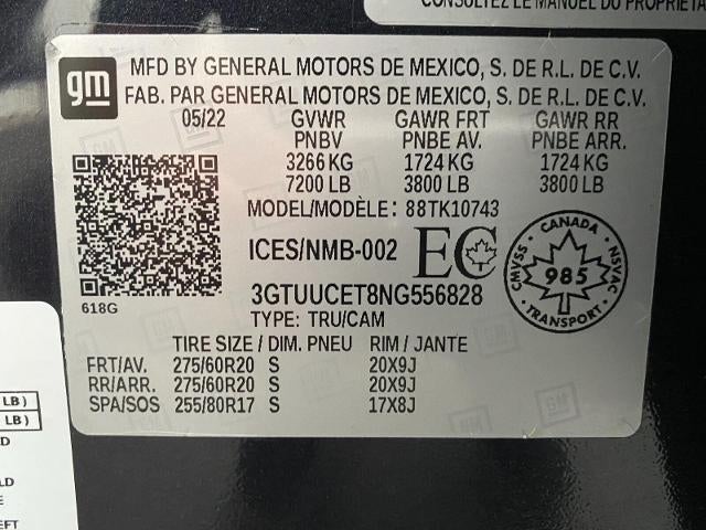 2022 GMC Sierra 1500 Elevation