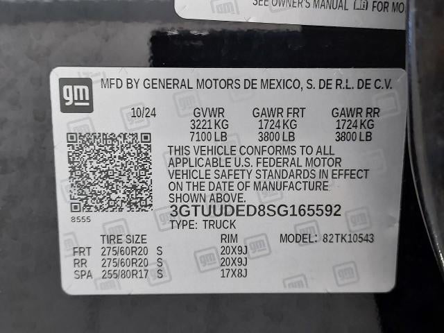 2025 GMC Sierra 1500 SLT