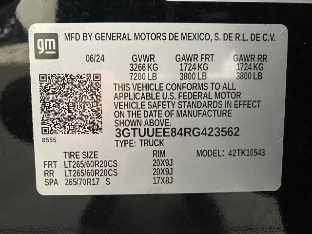2024 GMC Sierra 1500 AT4