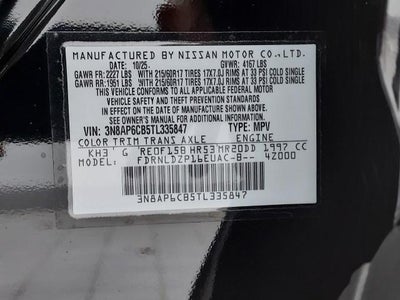 2026 Nissan Kicks SV