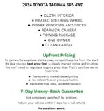 2024 Toyota Tacoma 4WD SR5