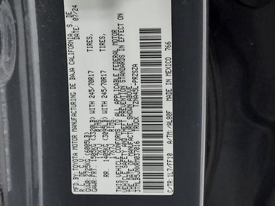 2024 Toyota Tacoma 4WD SR5