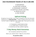2022 Volkswagen Tiguan 2.0T SEL R-Line