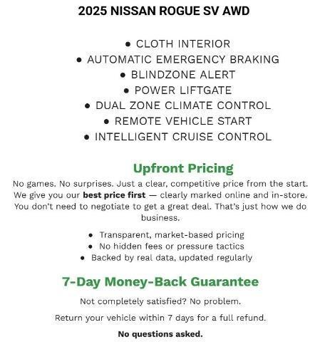 2025 Nissan Rogue SV