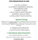 2025 Nissan Rogue SV