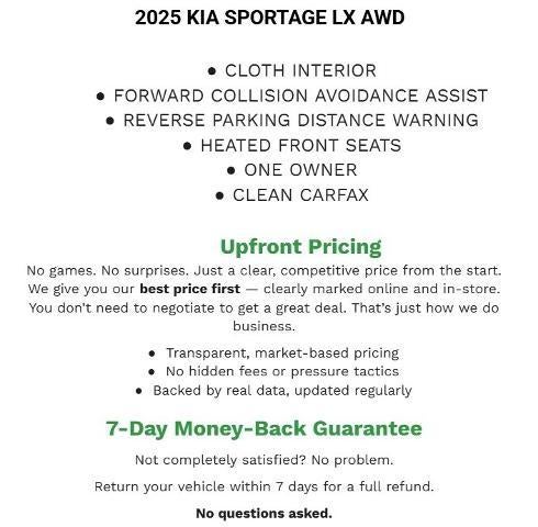 2025 Kia Sportage LX