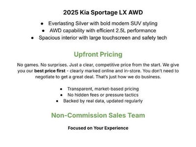 2025 Kia Sportage LX
