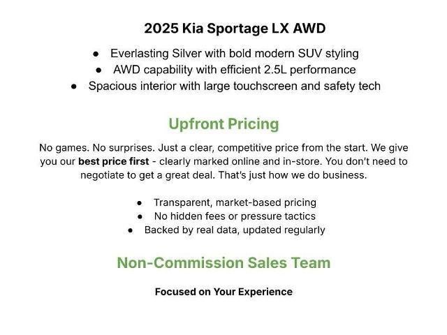 2025 Kia Sportage LX