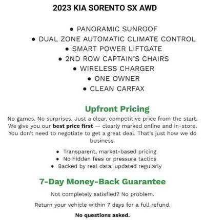 2023 Kia Sorento SX