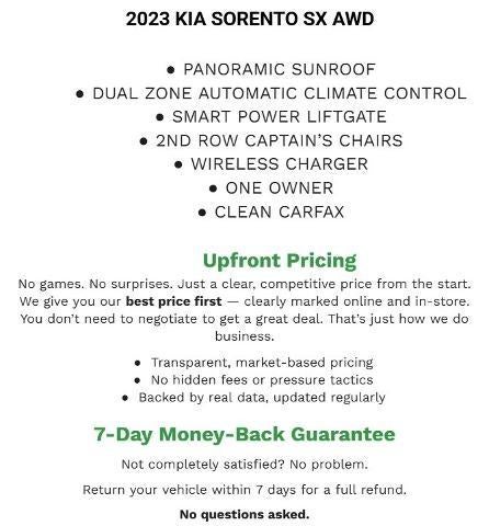 2023 Kia Sorento SX