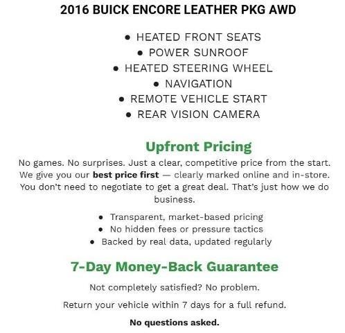 2016 Buick Encore Leather