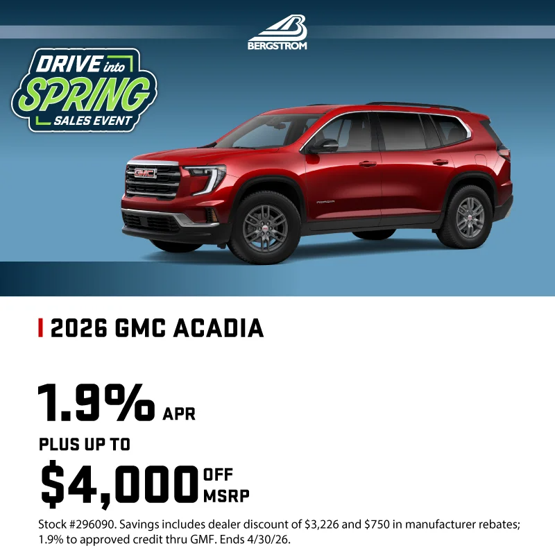 2026 GMC Acadia